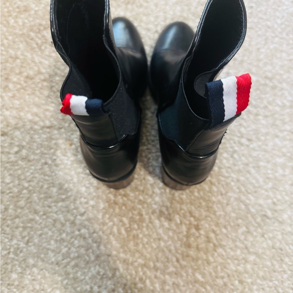 Catherine Malandrino Black Heeled Boots - Picture 3 of 4